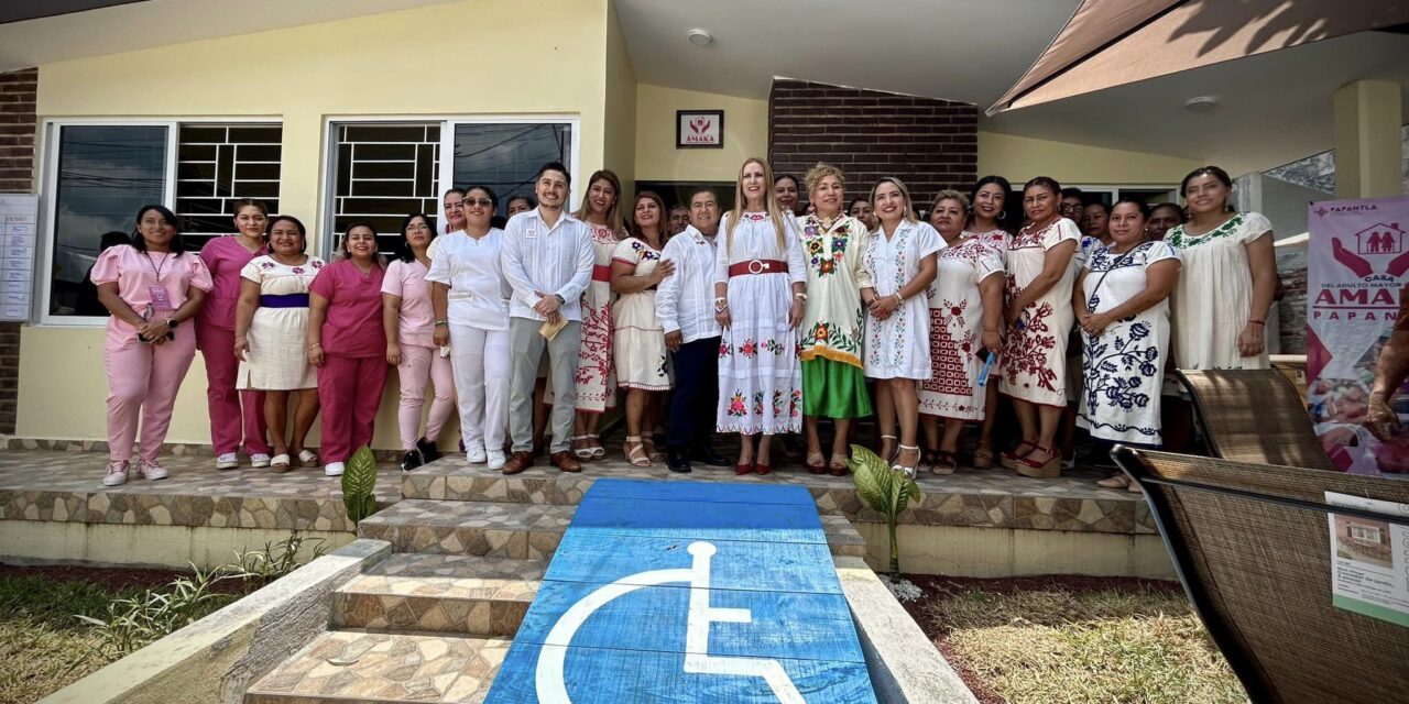 Papantla: Inauguración de la Casa AMAKA del Adulto Mayor en Kachikin