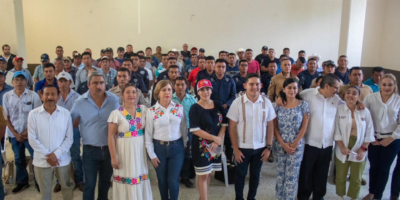 Chontla: SSP concluye capacitación a policías municipales en protocolos de primer respondiente