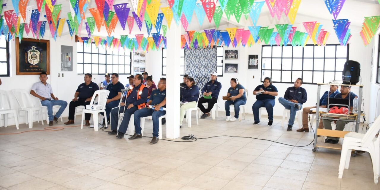 Capacitación en Diseño de Escenario y Evacuación de Inmuebles en Citlaltépetl