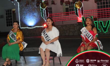 Tantima: Presentación de Señorita Independencia, Patria y Libertad en el 213 Aniversario de la Independencia de México