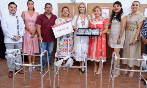 Papantla: Entrega de Apoyos Funcionales para la Salud Integral en Vega De Alatorre