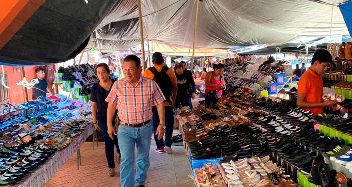 Tepetzintla: Presidente visita comerciantes
