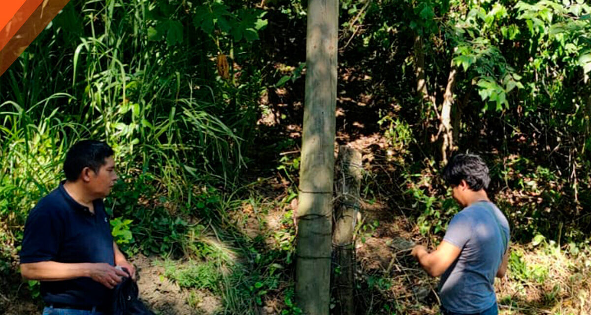 Tepetzintla:  Inspección ocular de campo en la Calle Venustiano Carranza