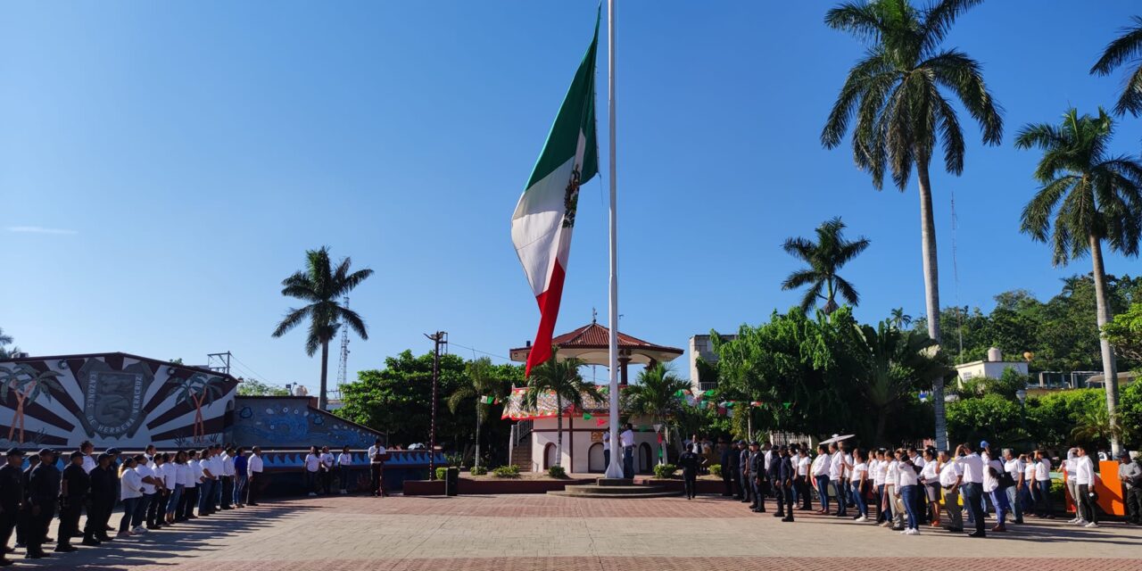 Cazones: Acto Cívico en conmemoración del 176 Aniversario de la Gesta Heroica de los Niños Héroes