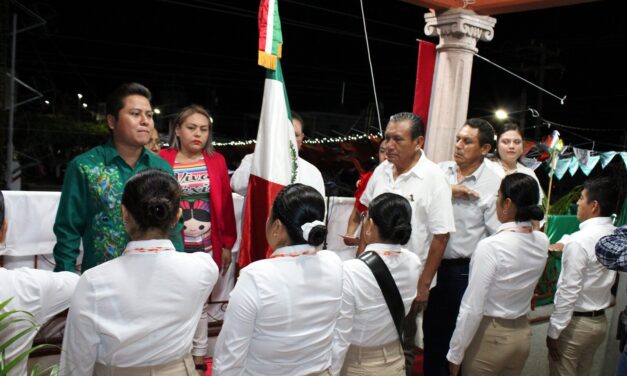 TEMAPACHE: CEREMONIA DE GRITO DE INDEPENDENCIA