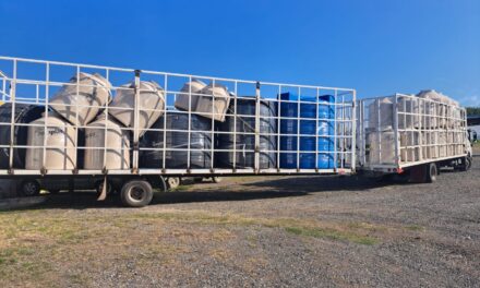 Entrega de Rotoplas y Cisternas a Beneficiarios en Ozuluama