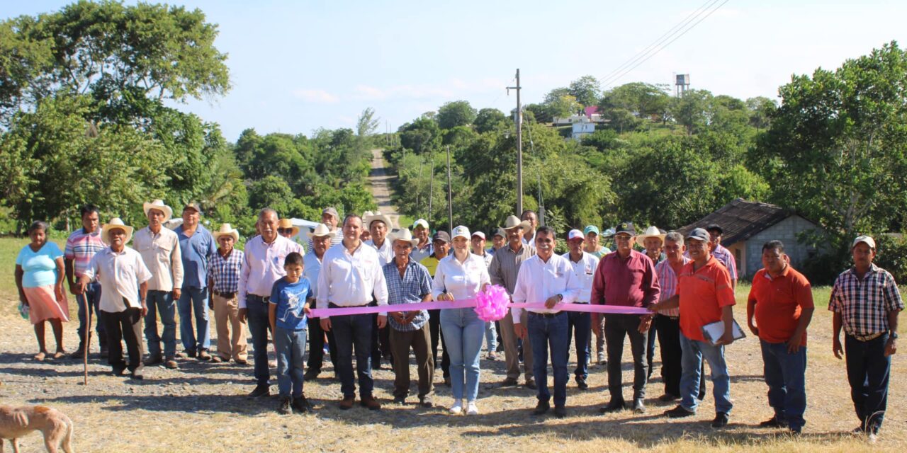 Ozuluama: Inauguración de la Rehabilitación del Camino de San Antonio Tamijui a Alto del Tigre