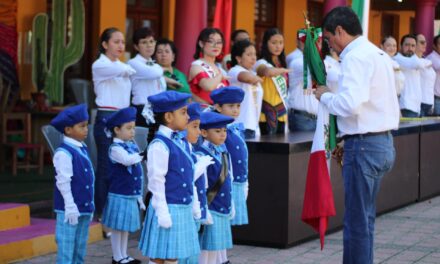 Celebrando la Independencia de México en Ozuluama de Mascareñas
