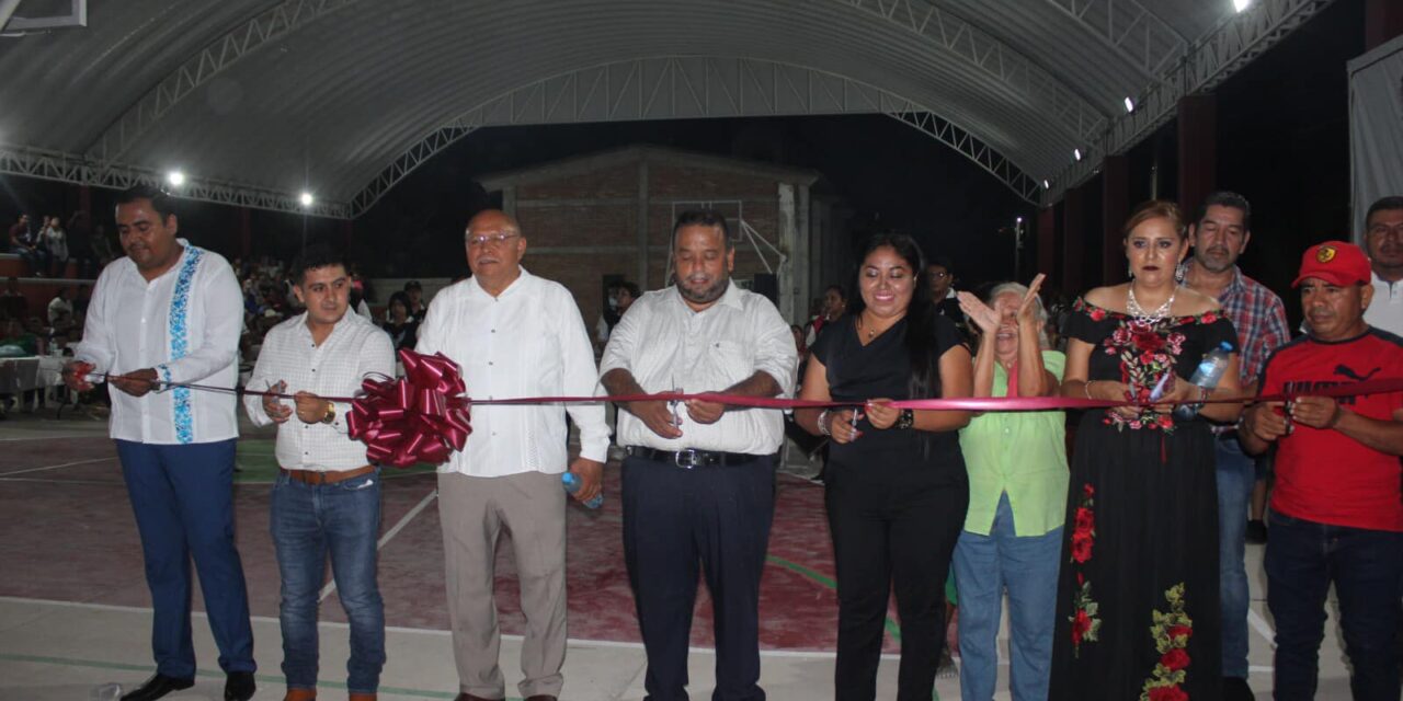 Coatzintla: Inauguración de Agencia Municipal y Domo en Corralillos