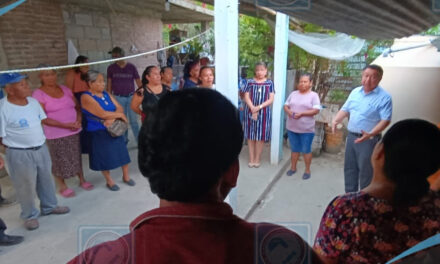 Tantoyuca: Alcalde JGA inauguró obra de captadores de agua