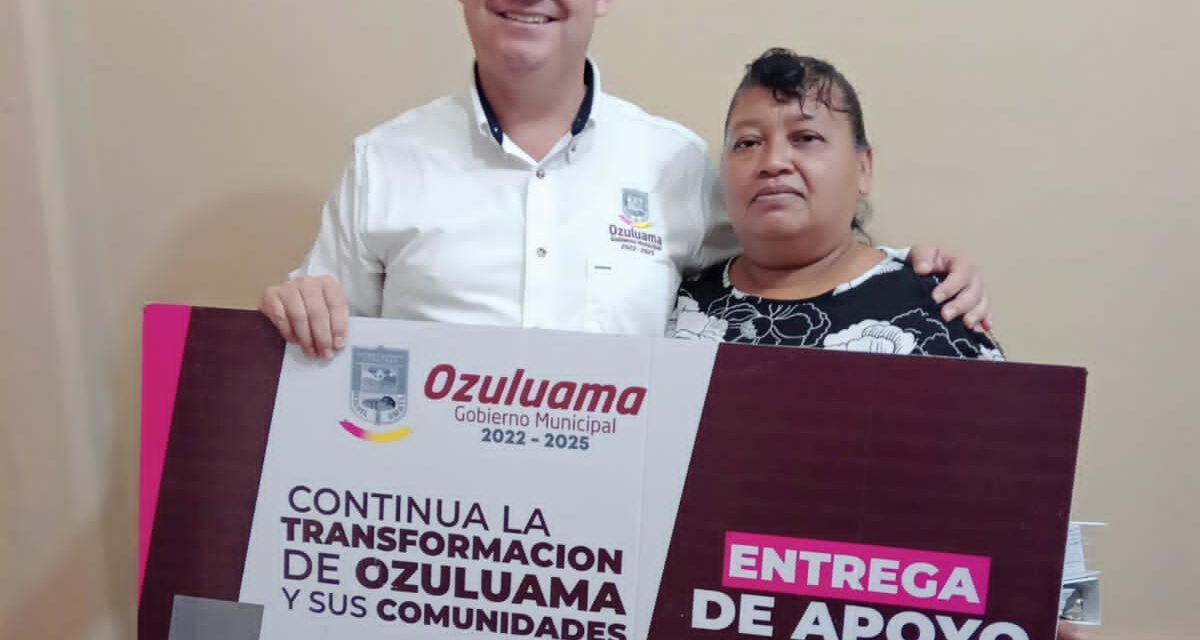 Ozuluama: Entrega de Apoyo para la Telesecundaria de Colonia Moreno en La Isla Juan A. Ramírez