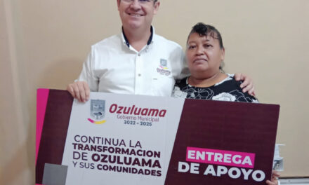 Ozuluama: Entrega de Apoyo para la Telesecundaria de Colonia Moreno en La Isla Juan A. Ramírez