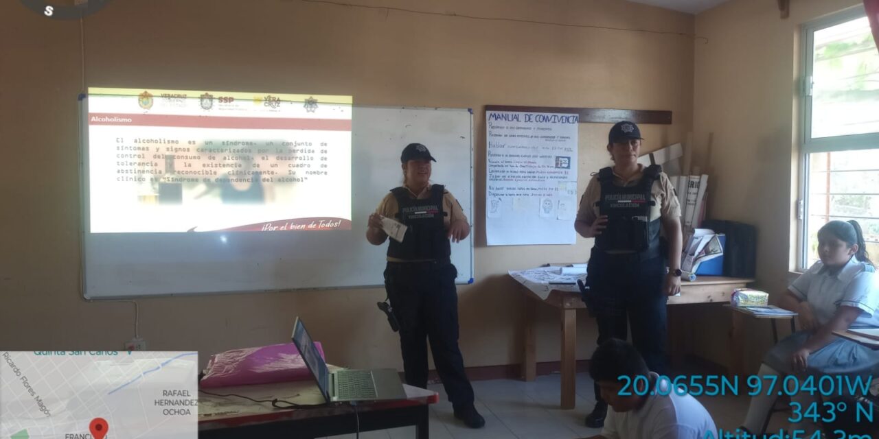 Martínez de la Torre: Pláticas de Prevención del «Acoso Escolar» para la Niñez Martinense