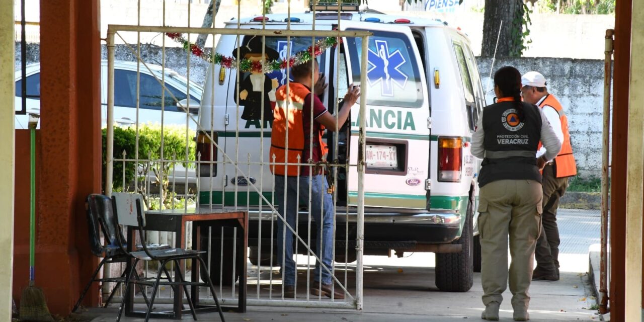 Simulacro de Sismo en la Escuela Secundaria «Prof. Alfonso Arroyo Flores» de Citlaltépetl