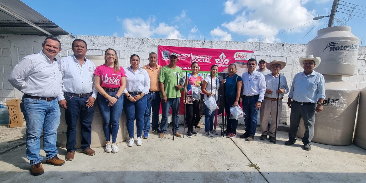 Onceava Entrega del Programa de Almacenamiento Adecuado de Agua Municipal Beneficia a Ozuluama