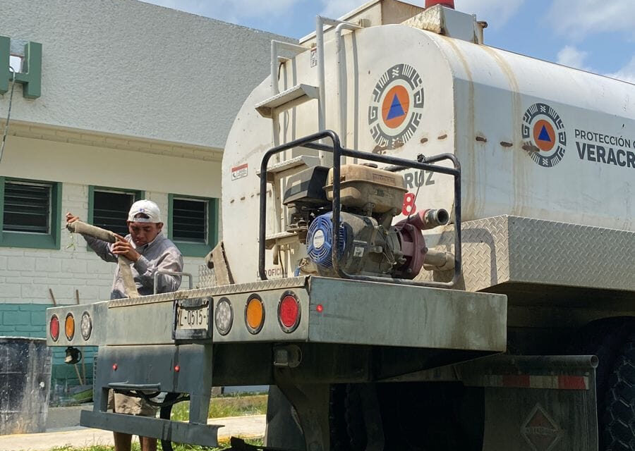 Continúa el Apoyo al Hospital de la Comunidad de Ozuluama con Abastecimiento de Agua