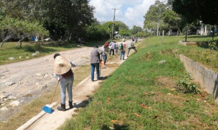 Ozuluama: Mantenimiento y Embellecimiento de la Comunidad de San Luciano