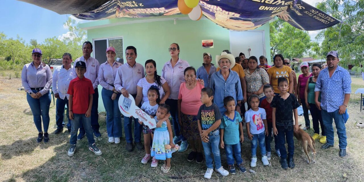 Ozuluama: Inauguración del Programa de Ampliación de Cuartos Dormitorios en el Municipio de Buenos Aires