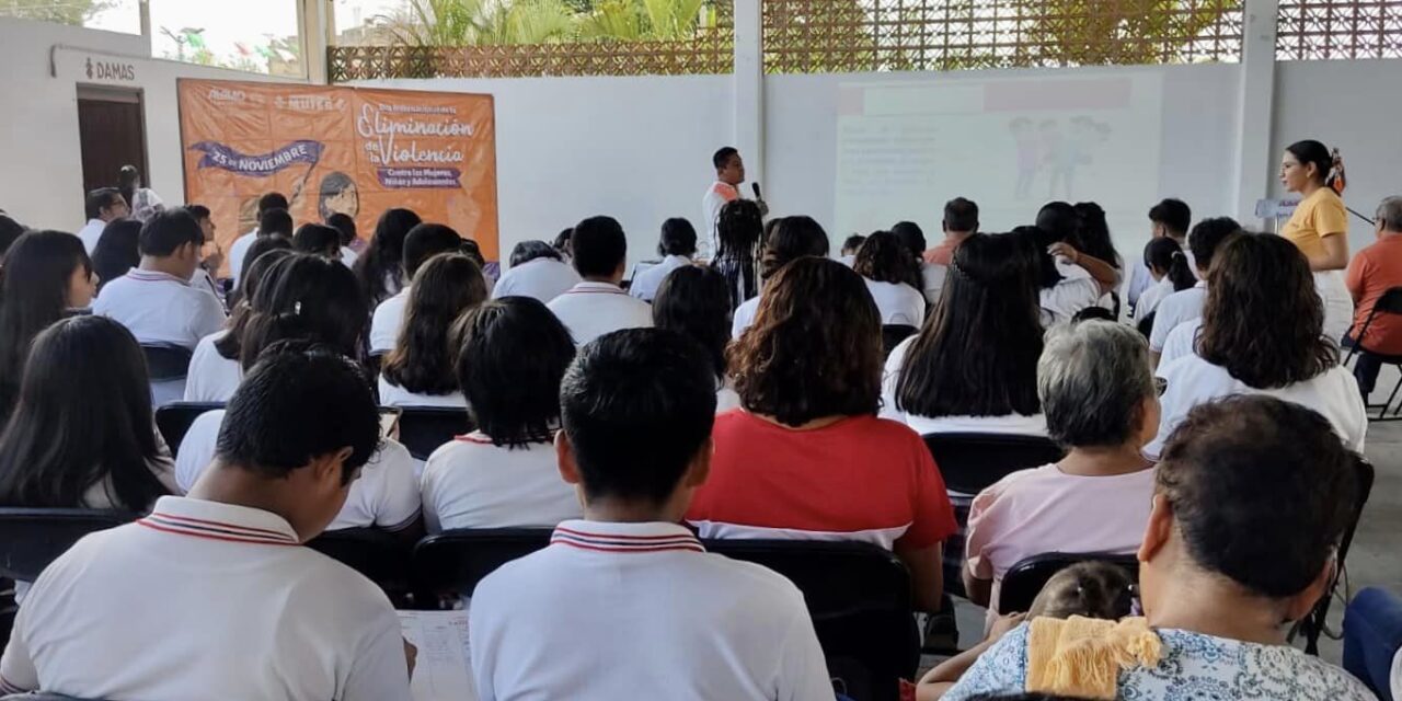 Álamo: Esfuerzos Redoblados en Temapache para Erradicar la Violencia contra Mujeres y Niñas en el Día Naranja