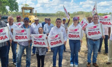 Ozuluama: Inicio de Obra de Rehabilitación del Camino de Frontera al Rancho Sacrificio