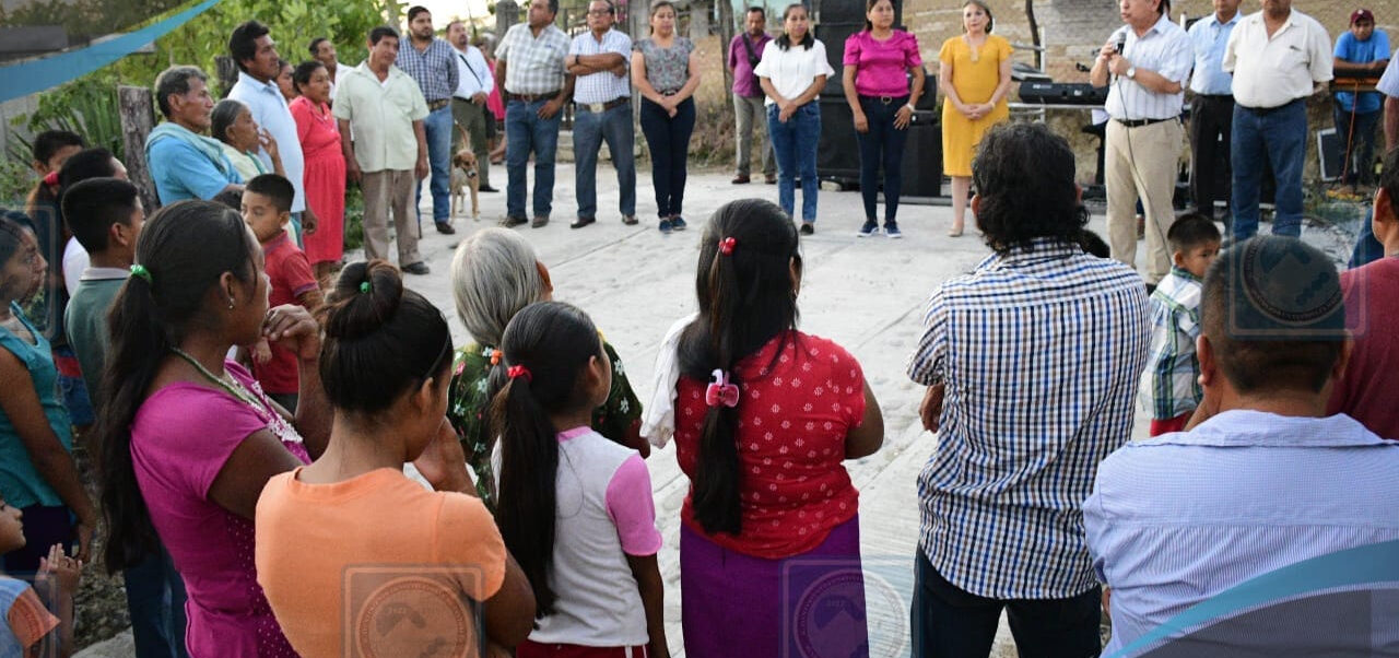 Entrega de Obras de Cuartos Dormitorio en Comunidades Rurales de Tantoyuca