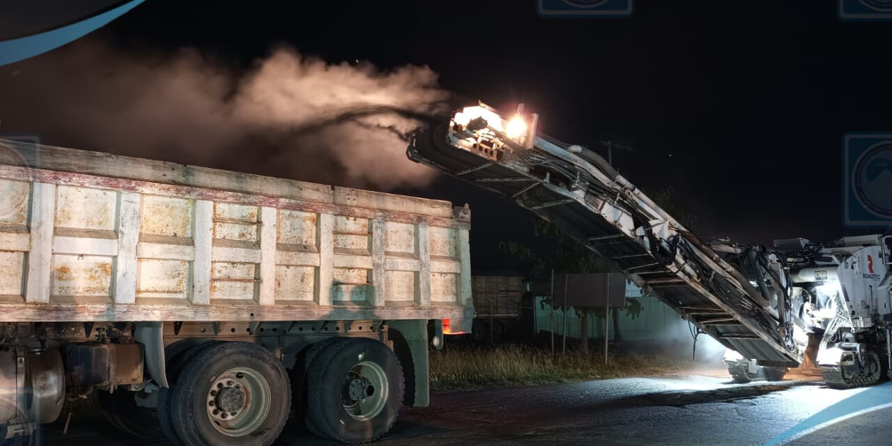 Con hechos reales se trabaja por un Tantoyuca Mejor al iniciar obra en carretera municipalizada