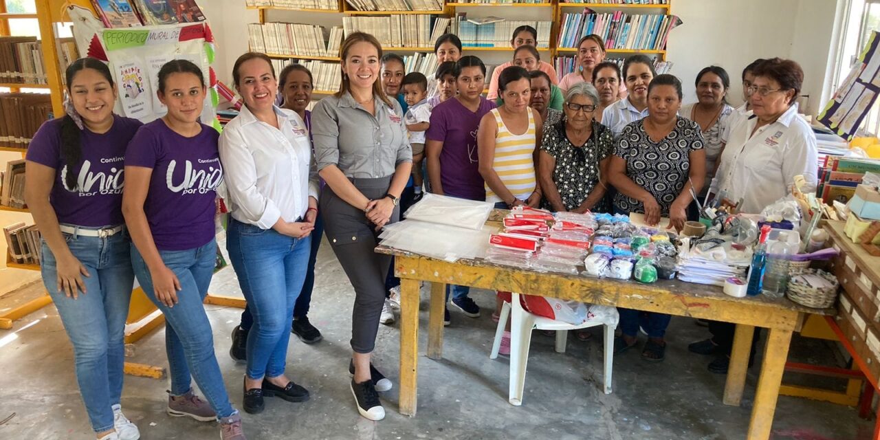 Inicio del Curso de Bolsas Artesanales para Mujeres Emprendedoras en Ozuluama de Mascareñas