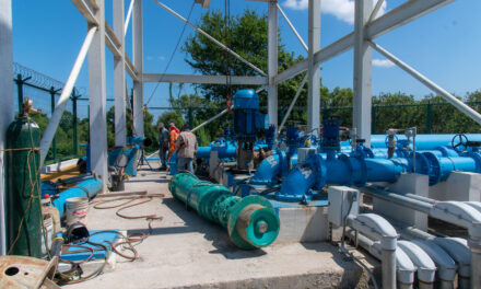 Tuxpan: CAEV incrementa la cantidad de agua, de 190 a 340 litros por segundo, lo que permitirá mejorar el servicio