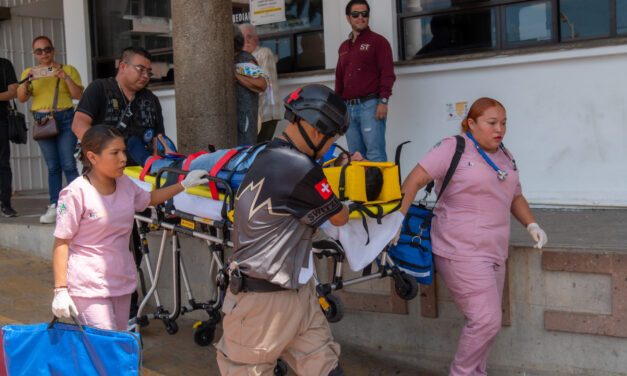 Tuxpan tuvo una activa participación en el Segundo Simulacro Nacional 2023