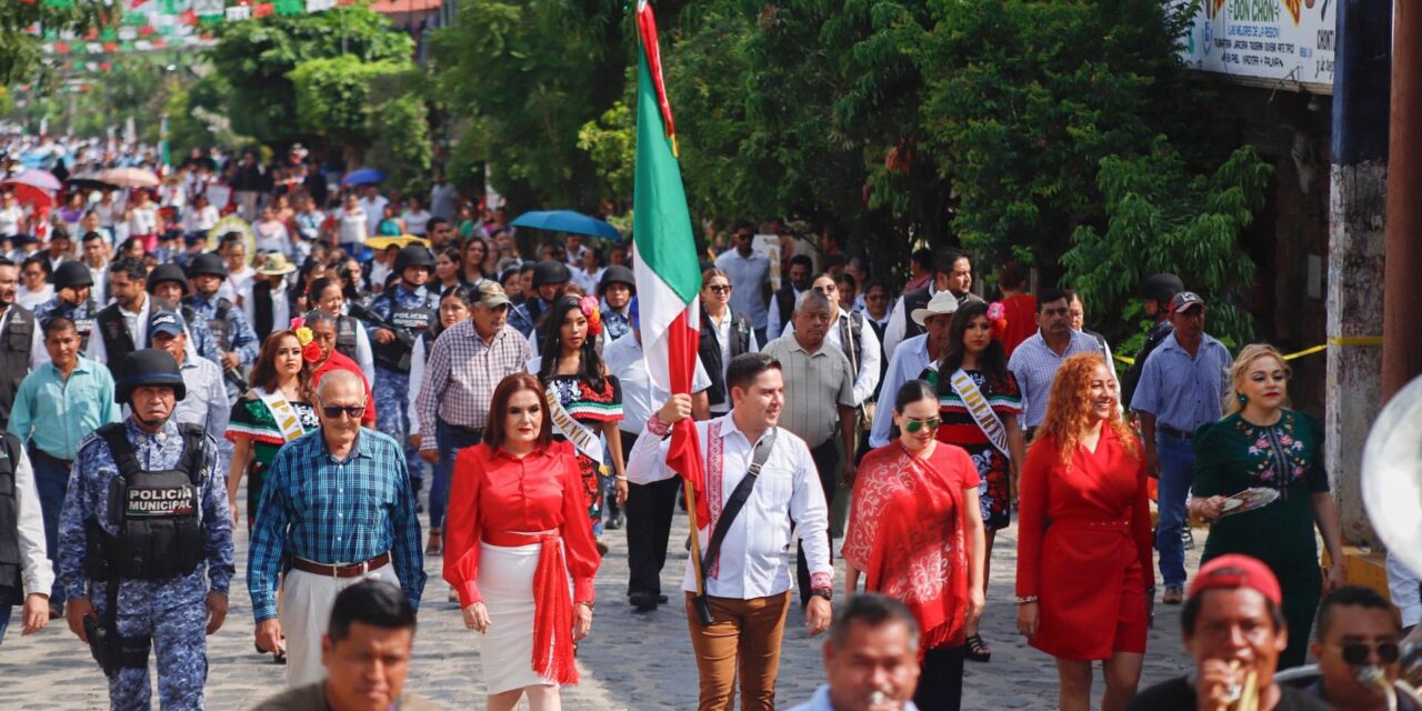 Chontla: Desfile de Independencia 2023
