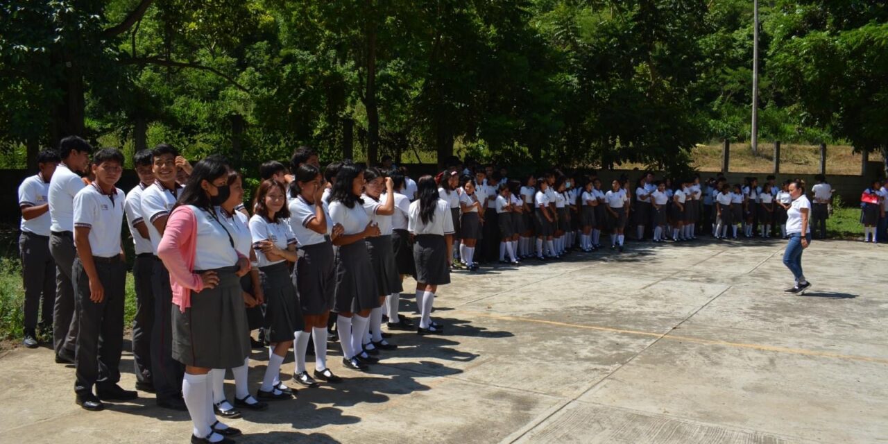 Tihuatlán: Segundo Simulacro Nacional en las Instituciones Educativas Secundaria General “Cuauhtémoc” y COBAEV 14