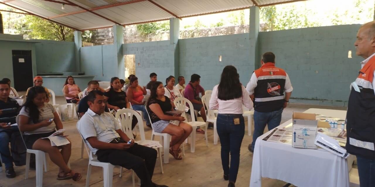 Coxquihui: Reunion de capacitación de higiene