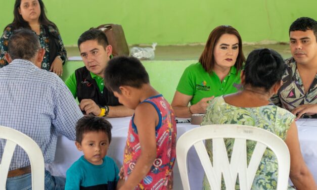 Gobierno de Chontla inaugura mesas de atención para acercar trámites y servicios a ciudadanos de Tezitlal