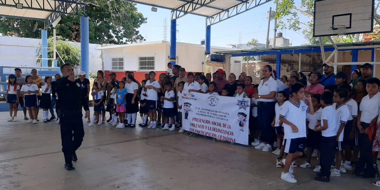 Tecolutla: Pláticas prevención acoso escolar