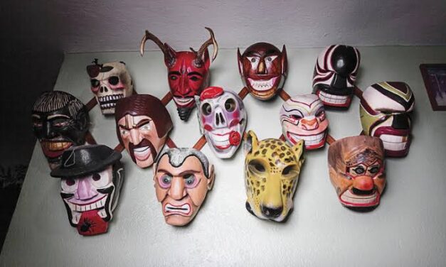Tecolutla: Taller Máscaras Xantolo