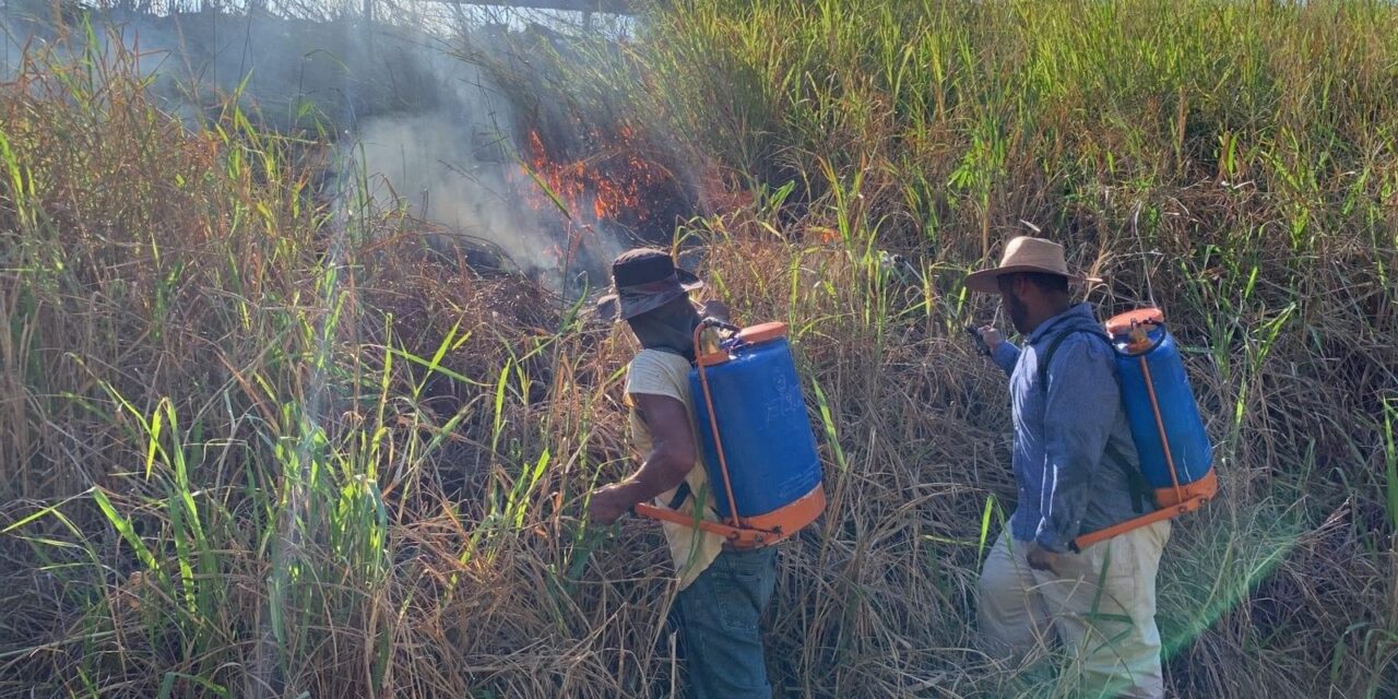 Nautla: Incendio en Puente de El Raudal