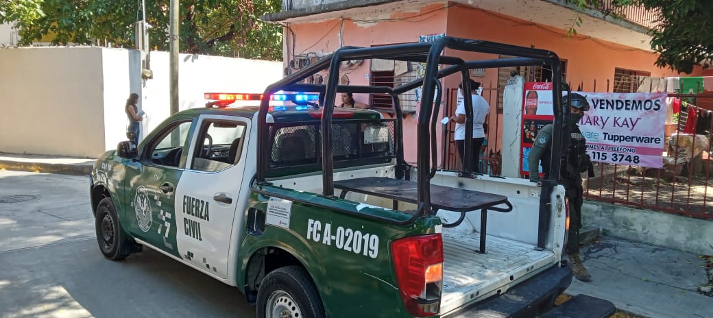 Rateros se llevan un cilindro en audaz robo en Álamo, Veracruz