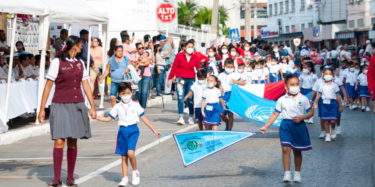 Tuxpan: Lanzan convocatoria para Desfile de las Naciones Unidas
