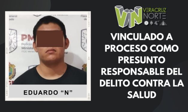 Misantla: Vinculado a proceso como presunto responsable del delito contra la salud