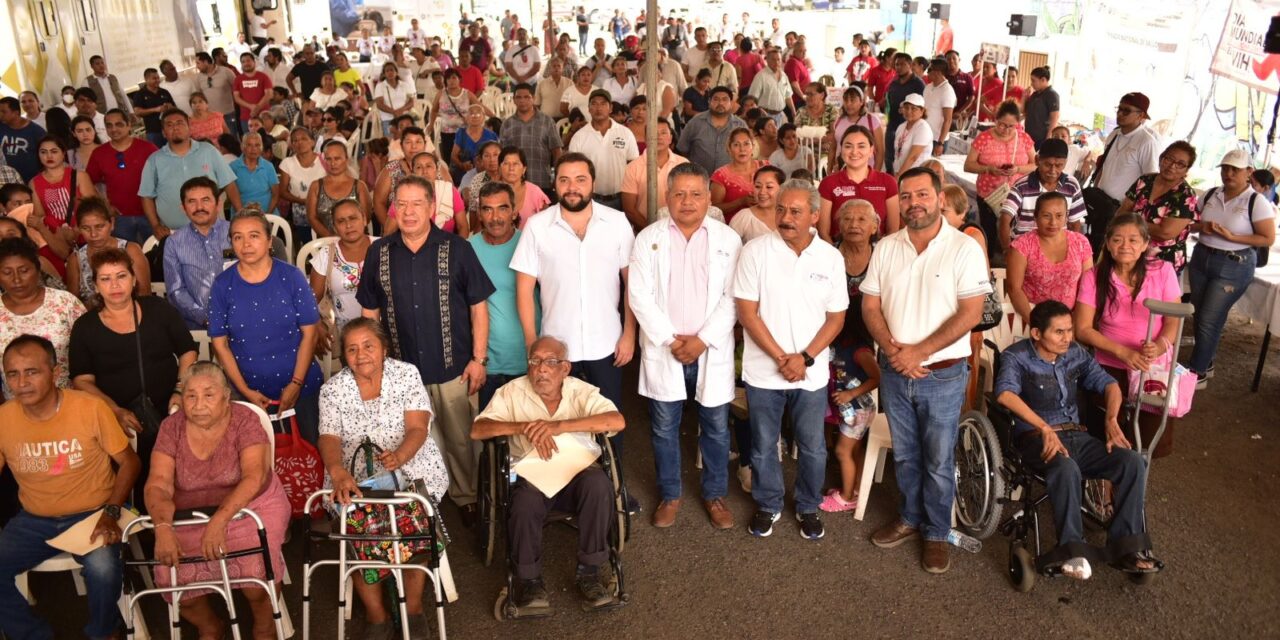 Tuxpan: Se inauguró la Jornada Integral de Salud-Mes Rosa en beneficio de familias tuxpeñas