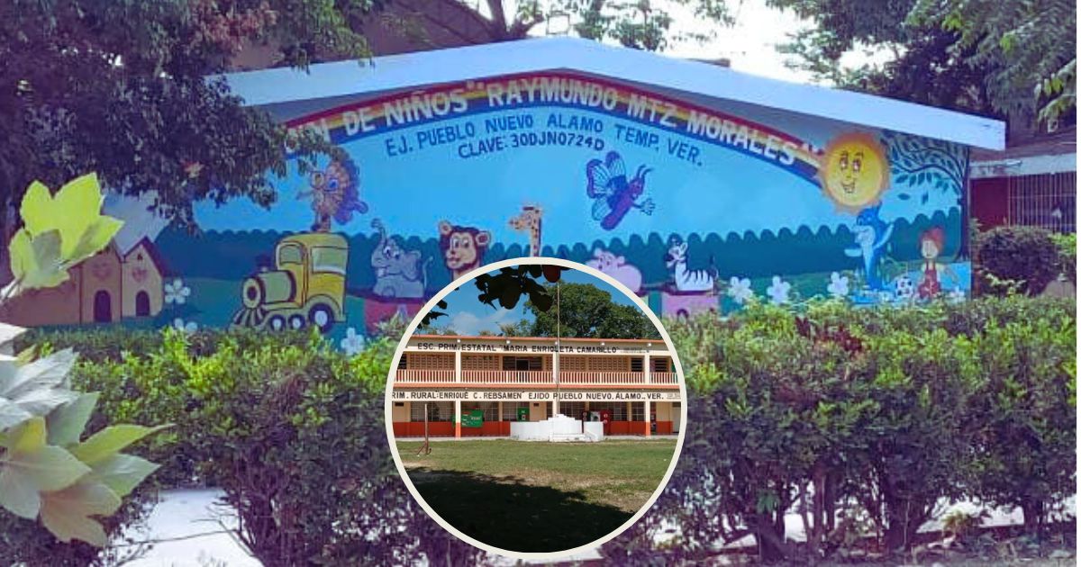 Álamo: Vandalizan Primaria y Kinder en Pueblo Nuevo: «El Tesoro» y su Banda Atacan en la Madrugada