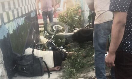 Atropellan a un motociclista en Álamo, Veracruz