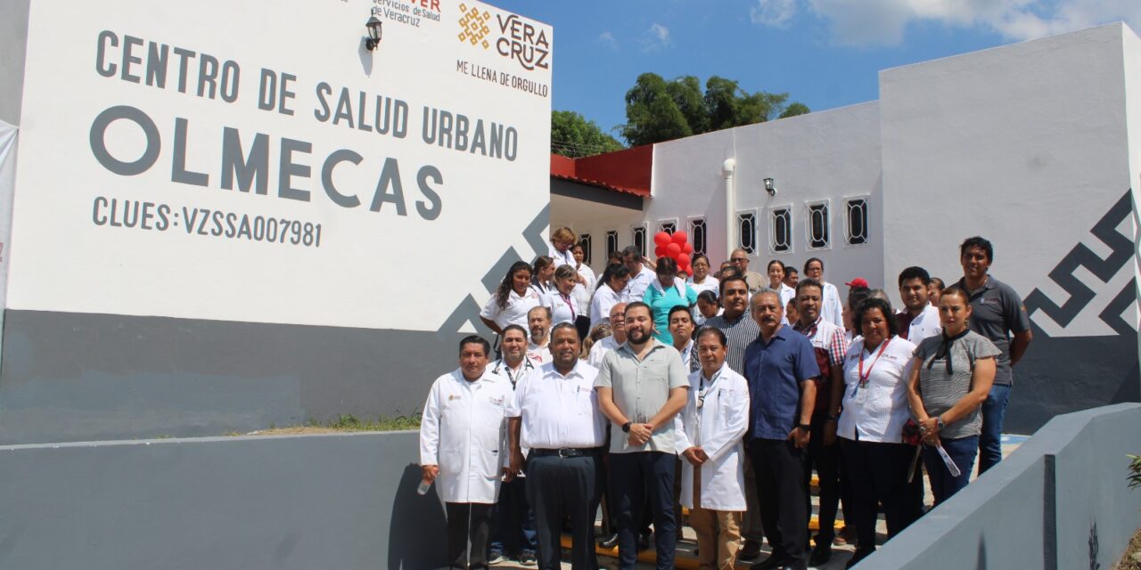Coatzintla: Celebran las autoridades “día del corazón” y rehabilitación centro de salud “olmecas”