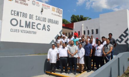 Coatzintla: Celebran las autoridades “día del corazón” y rehabilitación centro de salud “olmecas”