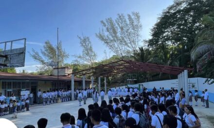 TEPETZINTLA: LUNES CÍVICO EN LA COMUNIDAD DE TIERRA BLANCA