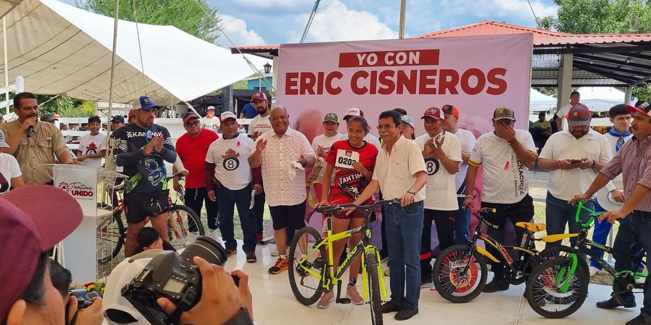 Ozuluama: Rodada Ciclista Huasteca con la presencia del Secretario de Gobierno del Estado de Veracruz