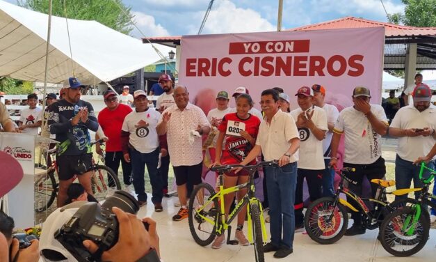 Ozuluama: Rodada Ciclista Huasteca con la presencia del Secretario de Gobierno del Estado de Veracruz