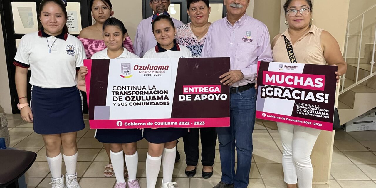 Ozuluama: Visita del Presidente Municipal a la Escuela Primaria Lic. Benito Juárez García