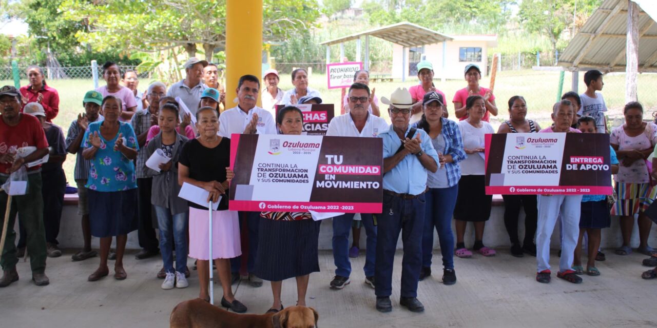 Ozuluama: Compromiso del Presidente Municipal con la Comunidad de Bartolina