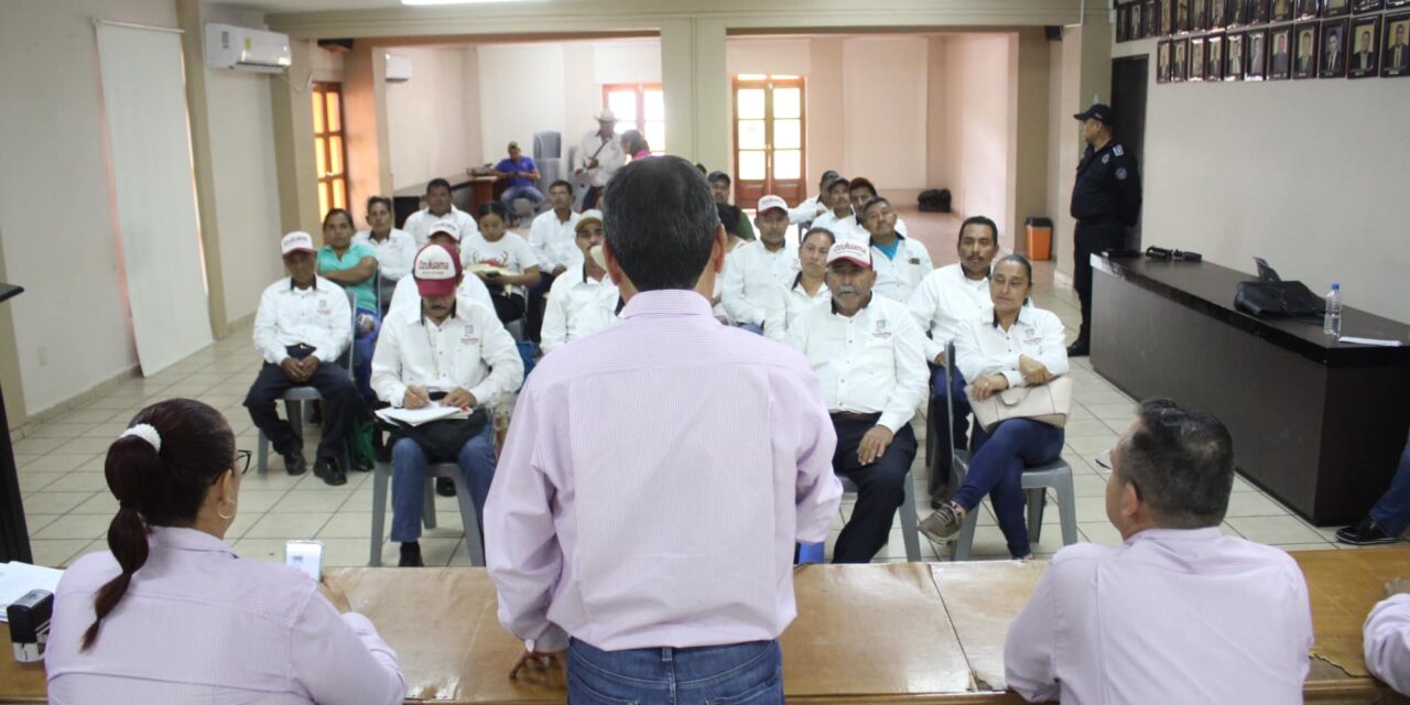 Reunión Mensual con Agentes Municipales: Coordinación para el Desarrollo de Ozuluama de Mascareñas